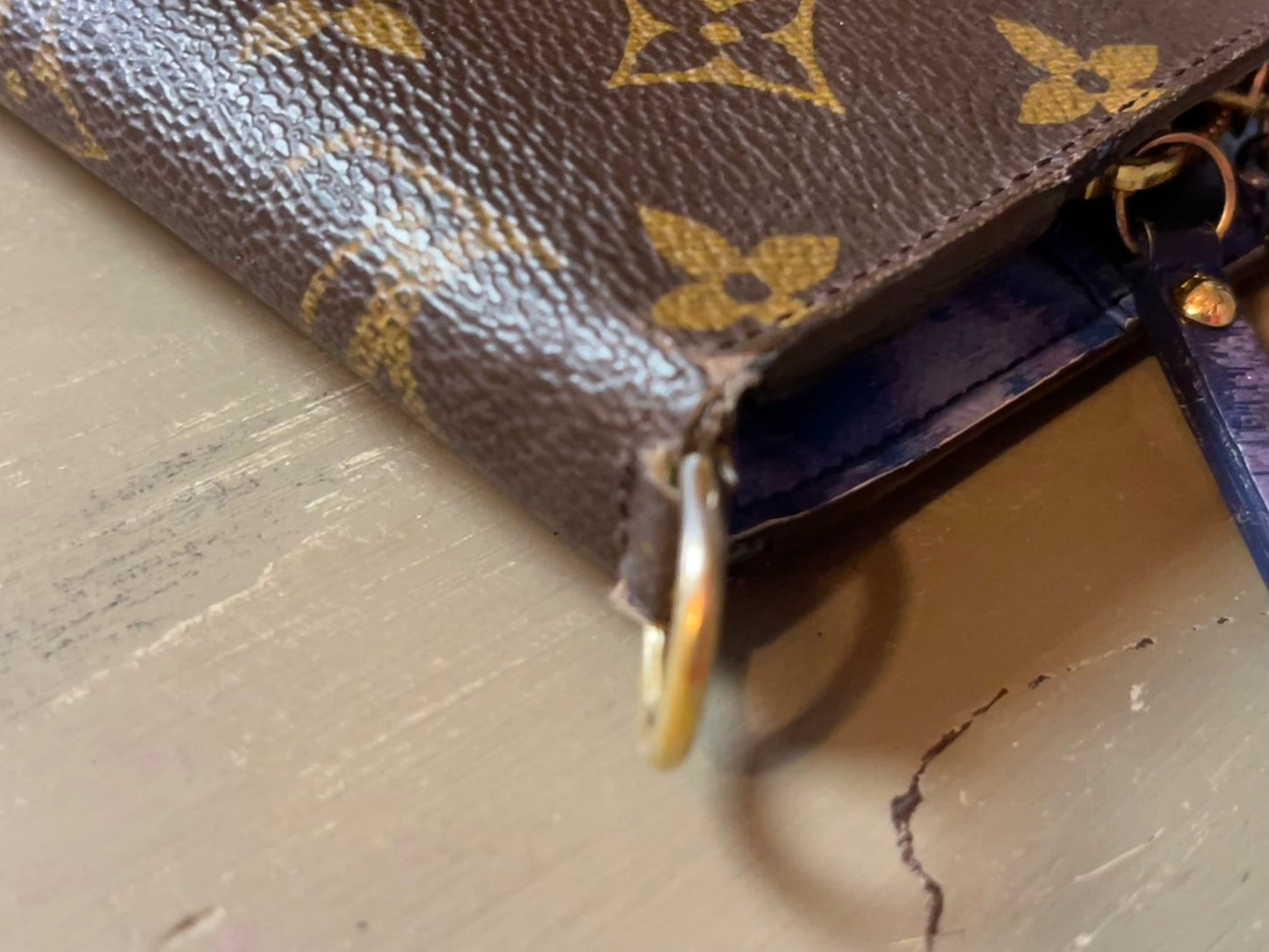 Louis Vuitton Monogram Portefeuille Insolite Ikat Flower Wallet